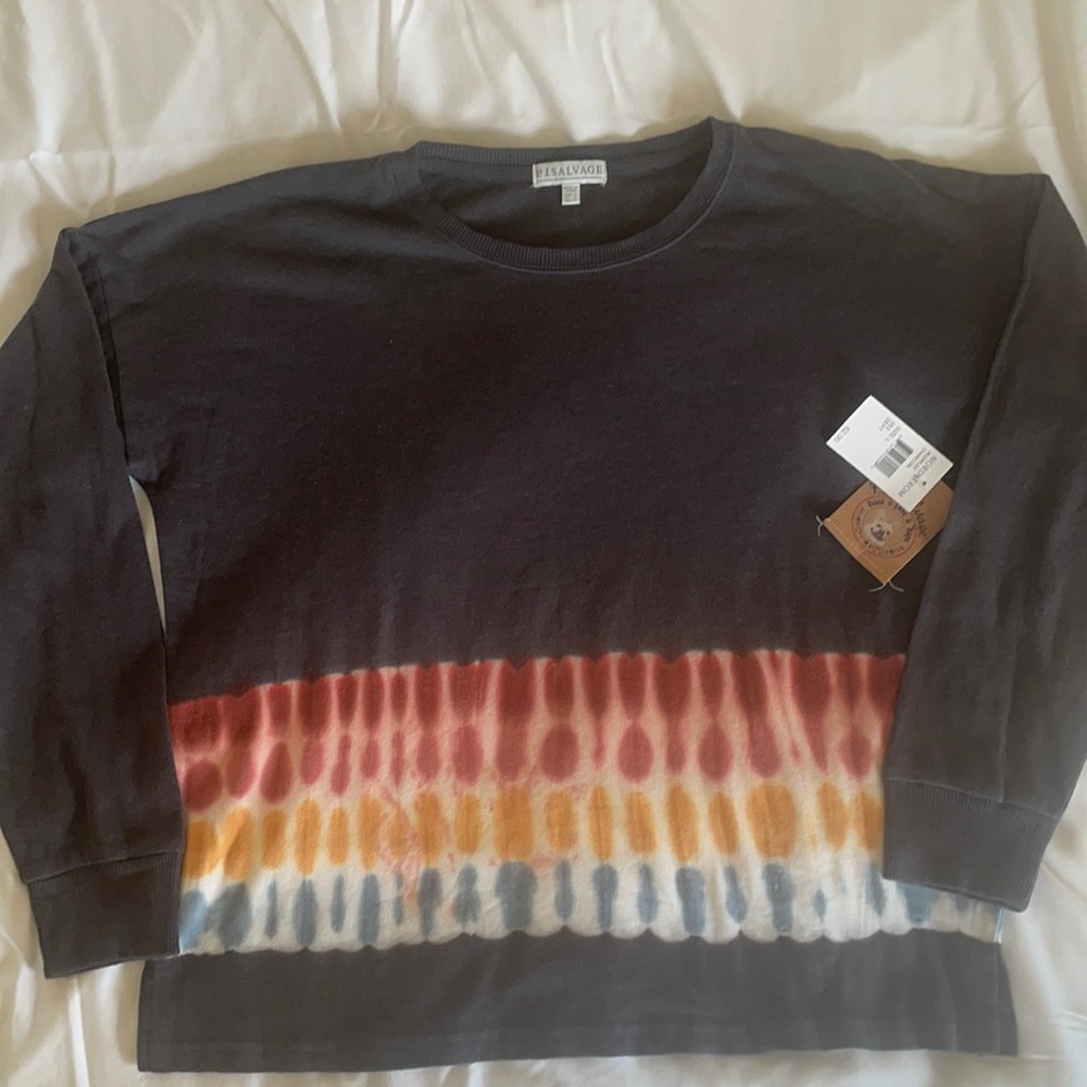 PJ Salvage tie die Sweatshirt